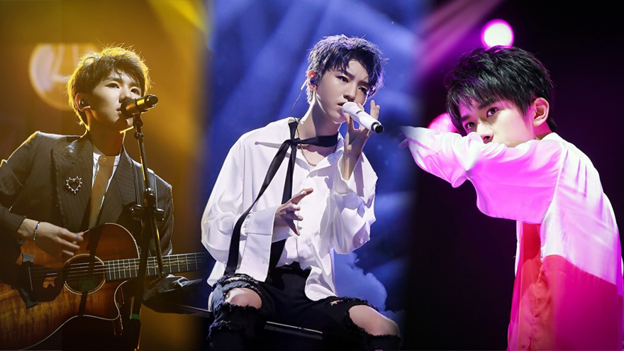 tfboys四周年演唱会举行 现场宣布向四川灾区捐款100万元