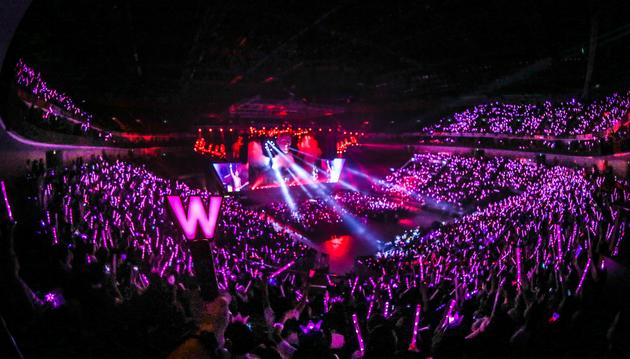 陈伟霆演唱会现场图