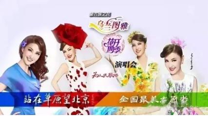 花开四季演唱会海报