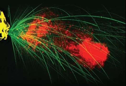 喷嚏的高速摄影图像（图源：Bourouiba等[1]）