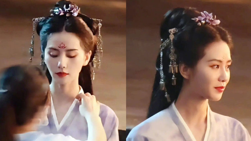 刘诗诗《一念关山》路透 解锁古装新造型美艳感满分