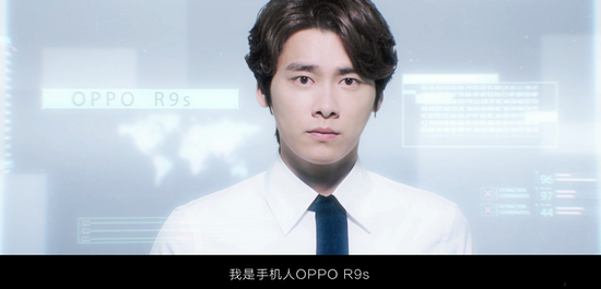 (李易峰oppo r9s清新绿微电影剧照)