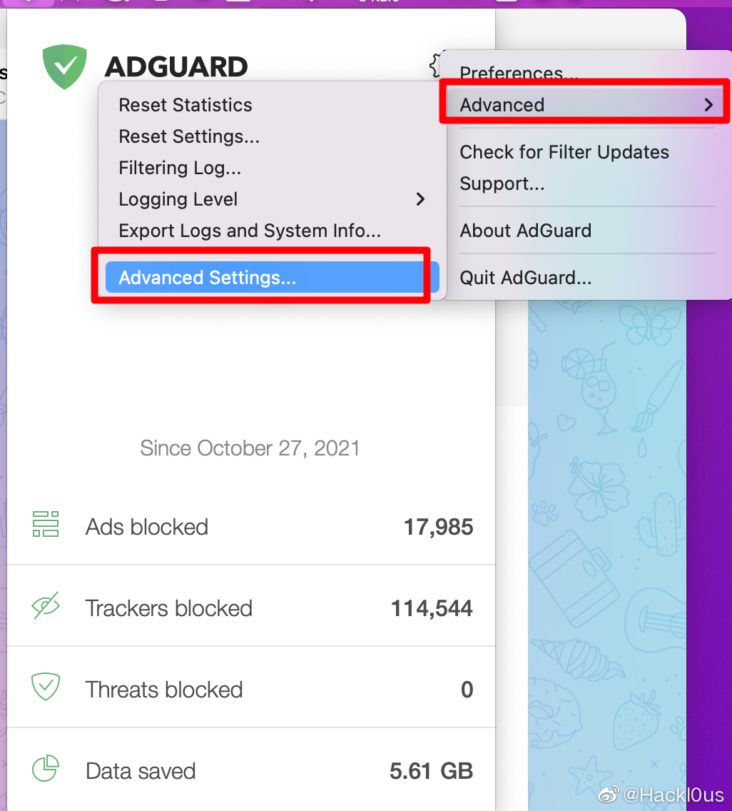 AdGuard 可能会在 macOS Monterey 导致AirDrop 隔空投送 的功能失效⚠️ 这里的 AdGuard 是指 macOS ...