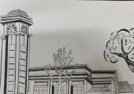 叹为观"纸",校徽探索,手绘校园……二十中学子用艺术作品扮靓校园