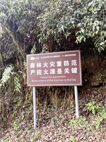 所有人今年四川森林防火形势严峻春节期间严禁野外用火