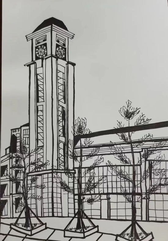 叹为观"纸",校徽探索,手绘校园……二十中学子用艺术作品扮靓校园