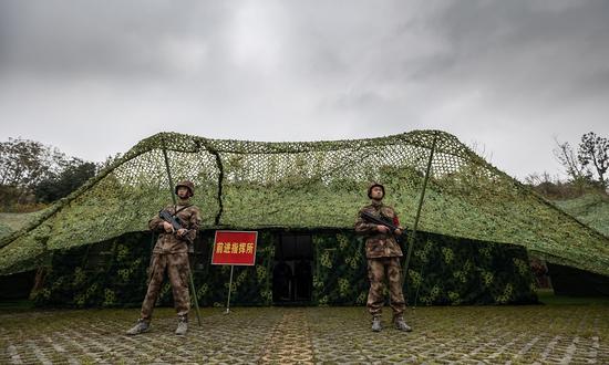 按图行军无人机反侦察直击成都警备区战备拉动训练