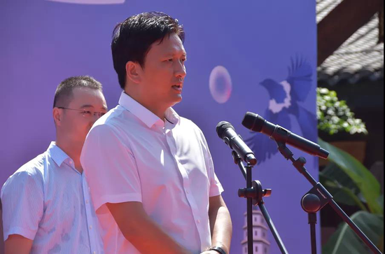 张全杰宣布活动正式开始