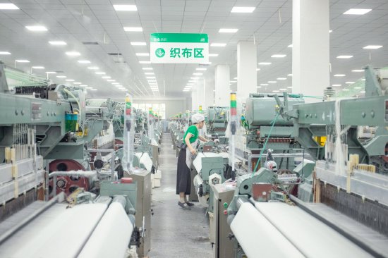 麻布纺织车间（刘小洪 摄 ）