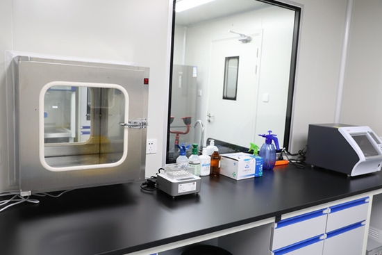 检测能力200人份天大竹县建成二级生物安全实验室