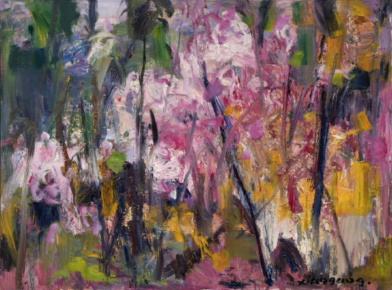 《霓栖》布面油画 97x130cm 2025年