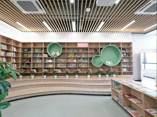 业主图书馆实拍图