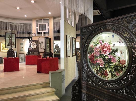 四川天府蜀绣十二周年展惊艳开展千件蜀绣展品亮相