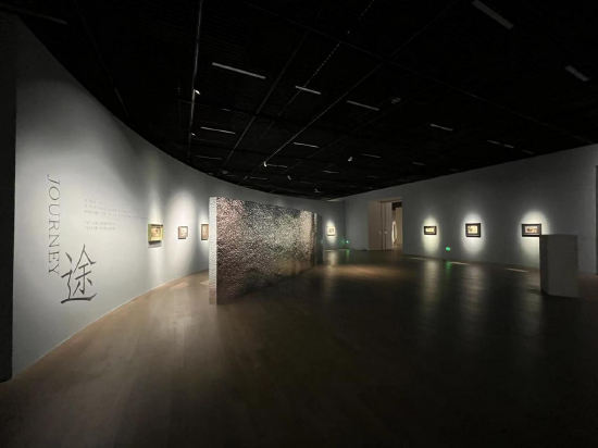 百岁艺术家戴泽艺术展“虚往实归”成都美术馆启幕_手机新浪网