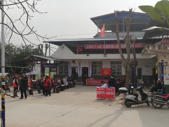 射洪市香山镇开展暖冬行志愿服务活动