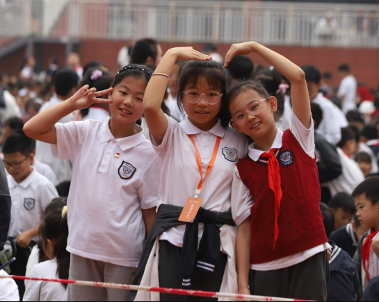 学生合影