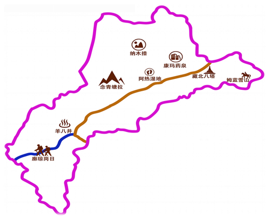 每年5月,当雄县全境的虫草竞相而出,漫山遍野.