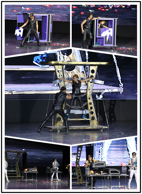 此外,晚会聚集群星,星光璀璨,不仅有来自湖南卫视金牌魔术团魔术师