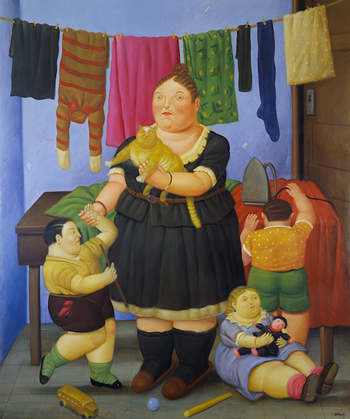 博特罗笔下的拉美胖子,其实并没有那么快乐