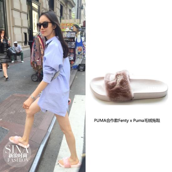 刘雯穿拖鞋看秀 时髦的人都在穿这"丑"拖鞋