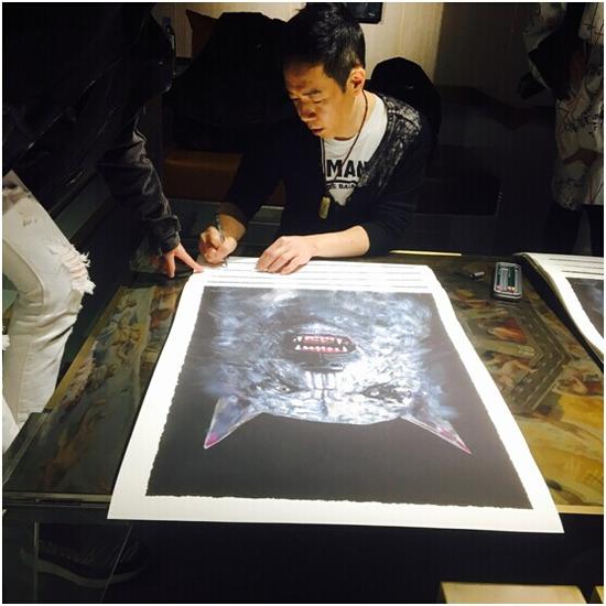 黄贯中跨界玩绘画 首次视觉艺术作品展将开幕