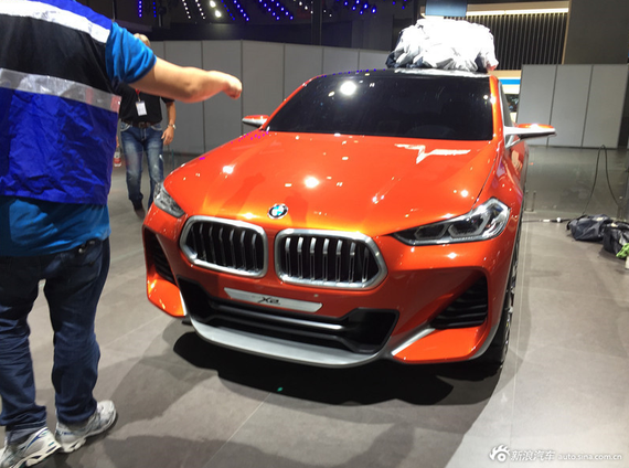 2017上海国际车展探馆宝马x2概念车