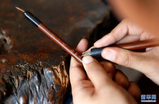 百年老字号毛笔手工技艺的坚守