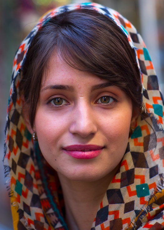 库尔德少女 拉弗格/摄