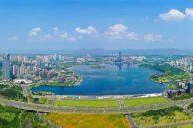 ▲兴隆湖湿地公园