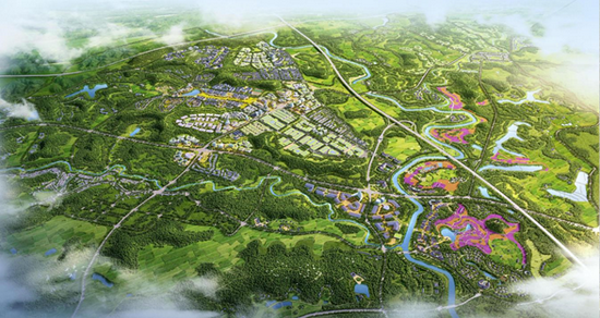 竹篙镇 开启建设绿色产业之都 中国菌乡新城之路