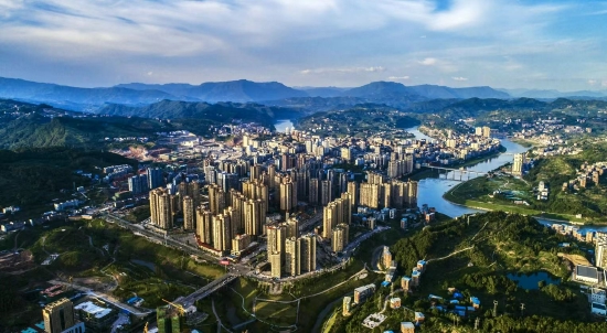 美丽的宣汉城