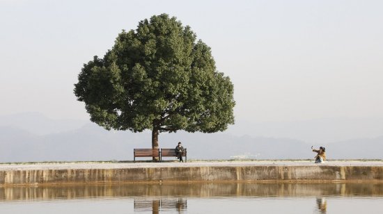 凤凰村“天空之镜”