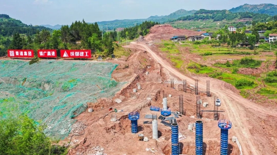 不少渠县人关心这条高速最新进展来了