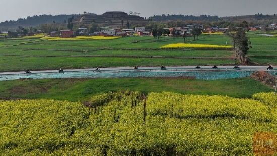 眉山仁寿：百条乡村公路换新颜 助力乡村振兴