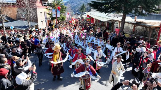 夹金山下藏乡“上九节”启幕：非遗魅力“活”起来，文旅融合“火
