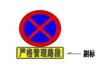 （严格管理路段标志标牌）