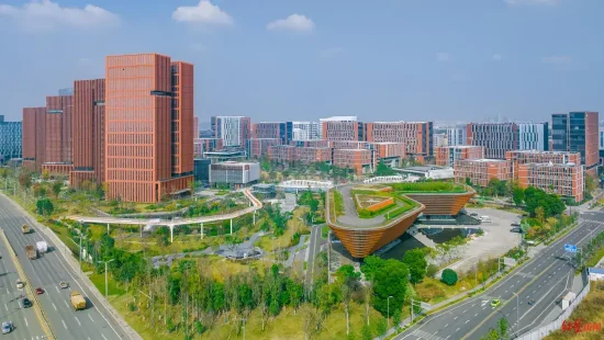 ▲成都天府国际生物城