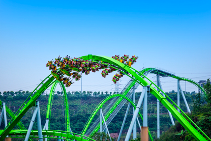 重庆欢乐谷飞翼过山车