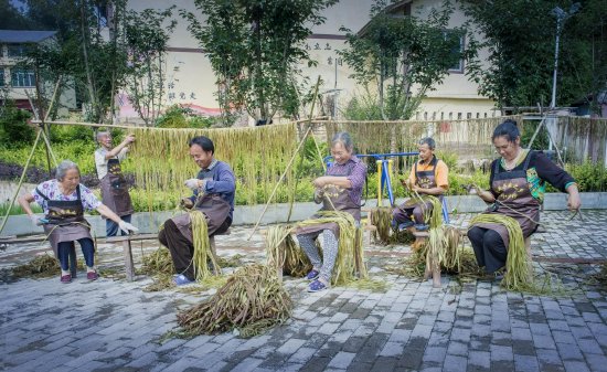 传统手工打麻场景（林仁荣摄）