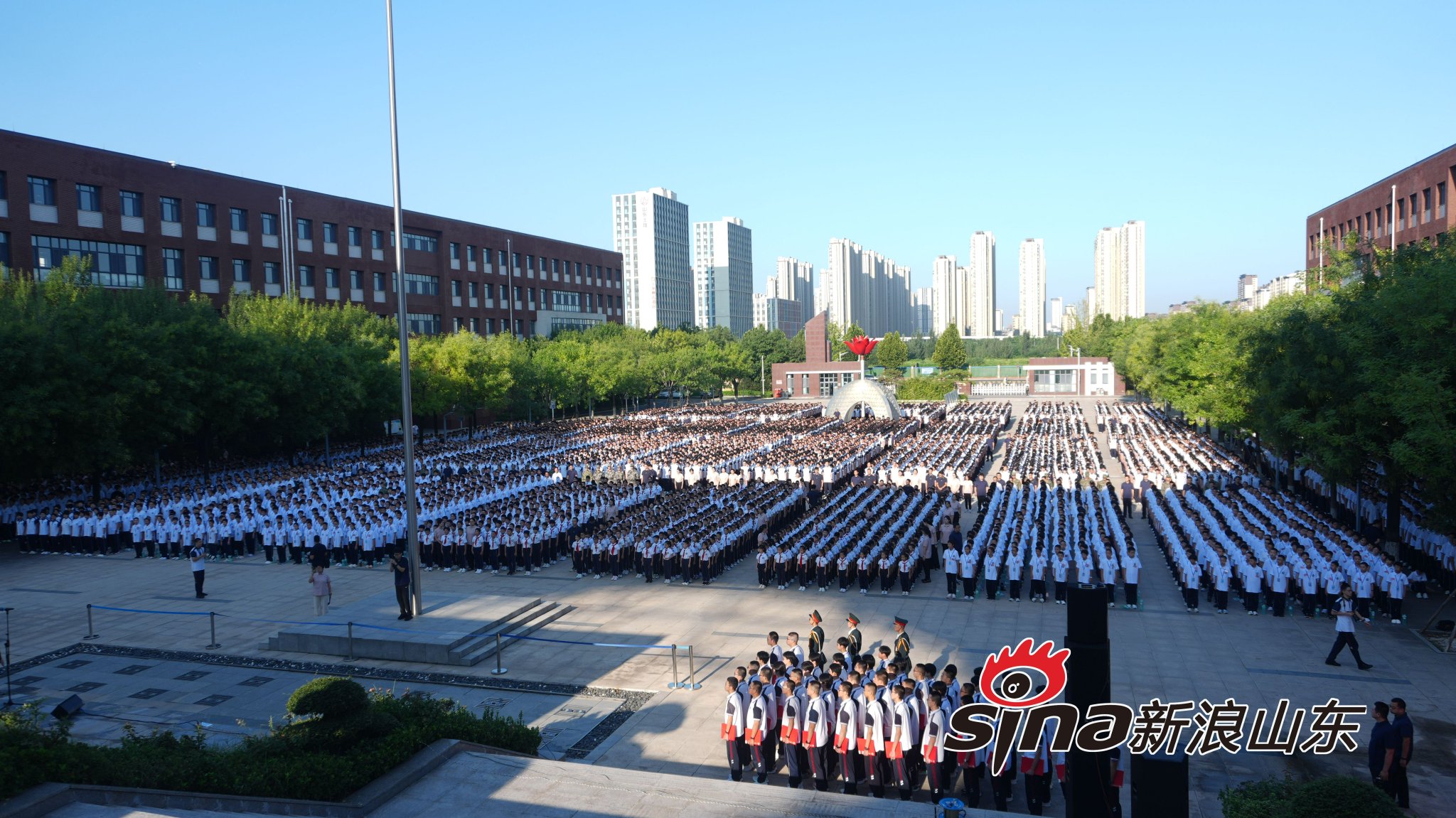 开学典礼现场