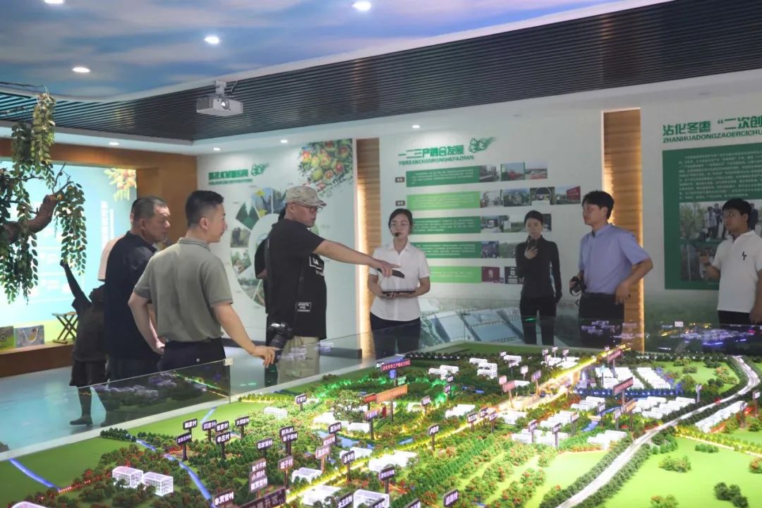 市自媒体大V采风团走进下洼镇