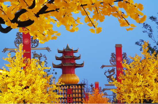 郯国御街一角实拍