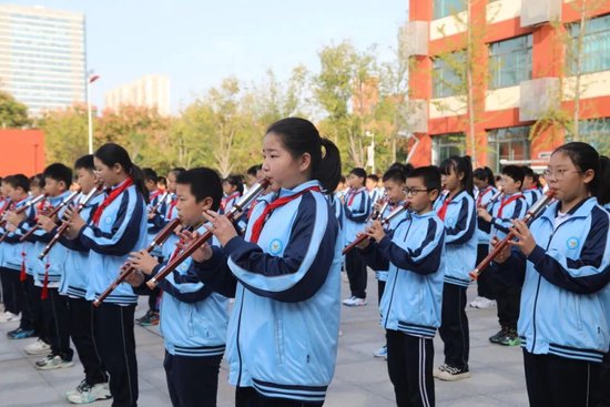 共谱教育芬芳 ——甘肃省积石山县考察团到济南市章丘区东山小学考察