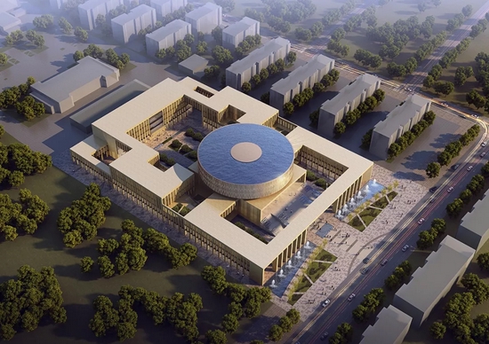 丨德城区文化中心效果图