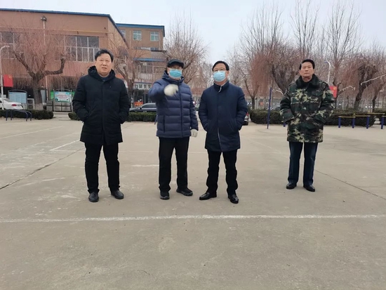 禹城市副市长孙登敬来德州科技职业学院调研禹城校区新建项目建设情况