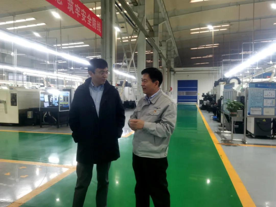 潍柴动力副总裁孙健到我公司考察访问