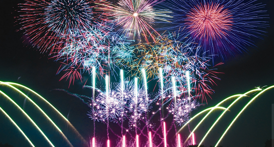 五一假期中国孙子兵法城将举办烟花秀