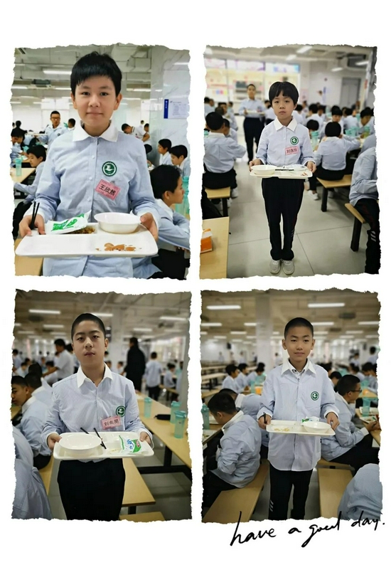 济南稼轩学校萌新:"请党放心,强国有我"