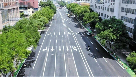 通车!济宁城区古槐路部分路段实现主车道通车