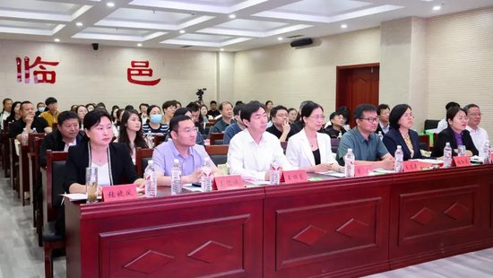 5月9日,国自然个体化移动戒烟干预项目德州现场会在临邑县召开.